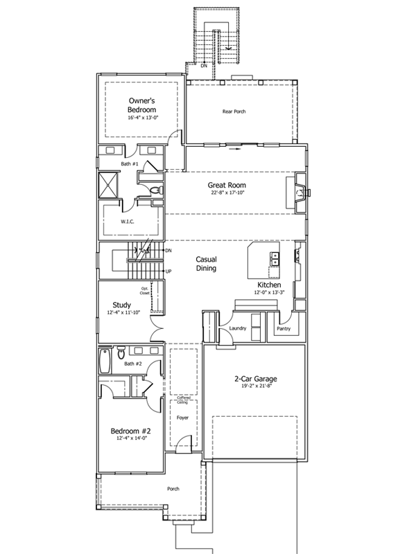 Midland Communities Model Sycamore 2200 Plan